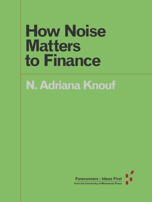 cover image of How Noise Matters to Finance